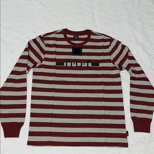 Huf long sleeve knit top